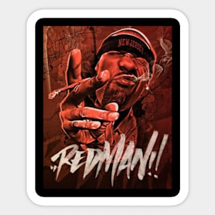 REDMAN MERCH VTG Sticker